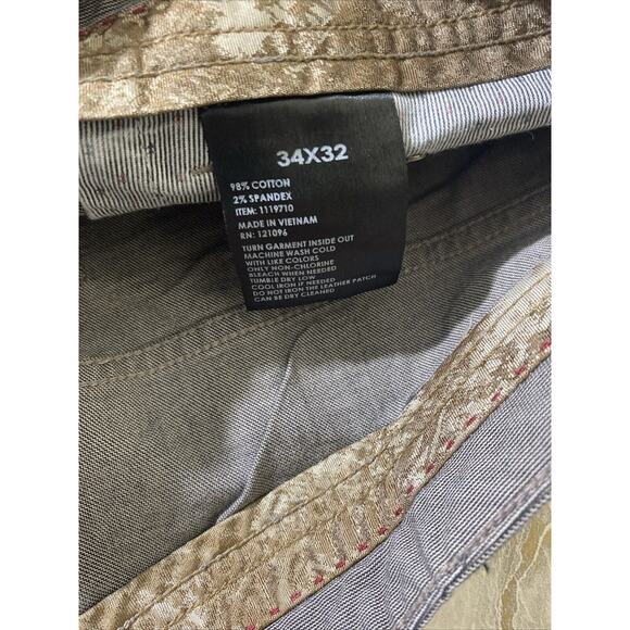 English Laundry Brixton Pants Men's 34x32 Grey Spandex Blend - Picture 4 of 7